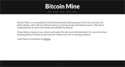 Desktop Screenshot of bitcoinmine.com
