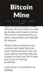 Mobile Screenshot of bitcoinmine.com